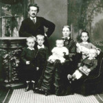 Kees Bruynzeel, zijn vrouw Cornelia de Haas en hun kinderen, 1879