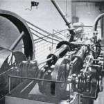 Bruynzeel was zijn tijd vooruit. Onder andere met deze 'moderne' stoommachine, 1906